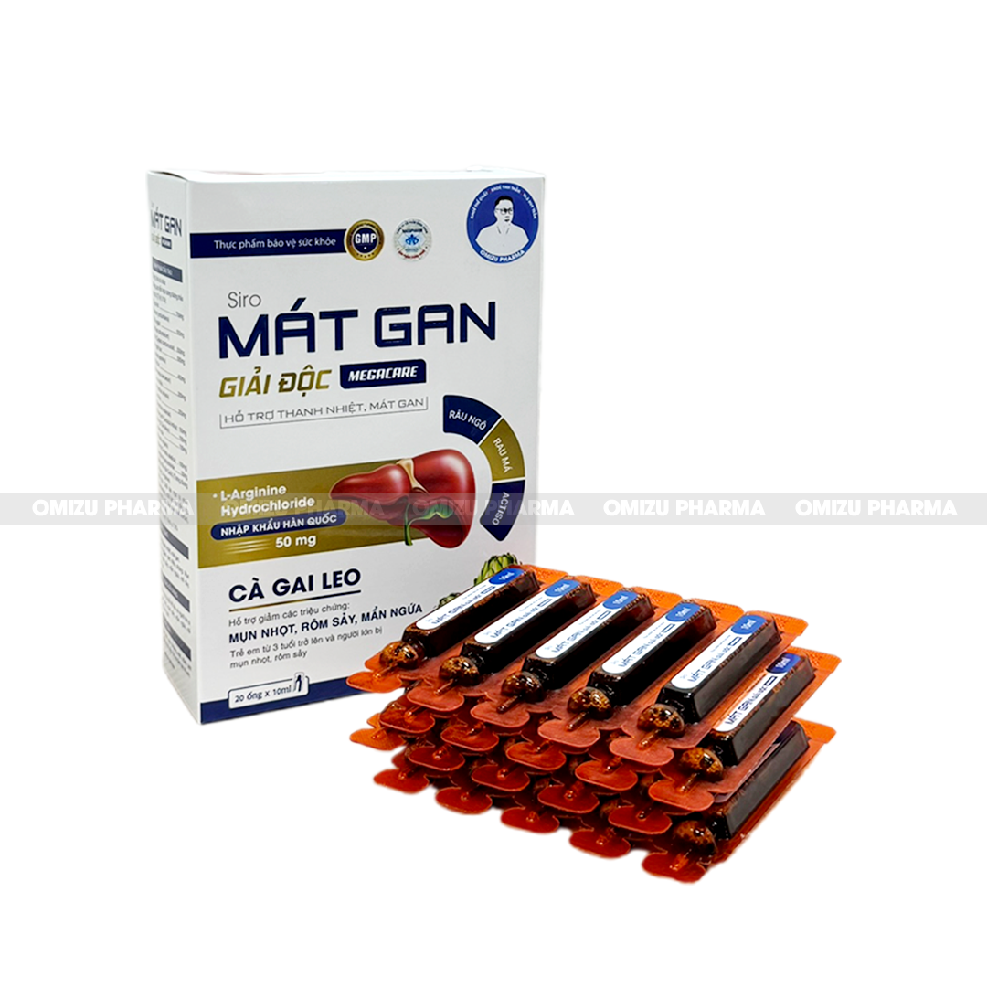 Siro Mát Gan Giải độc MEGACARE