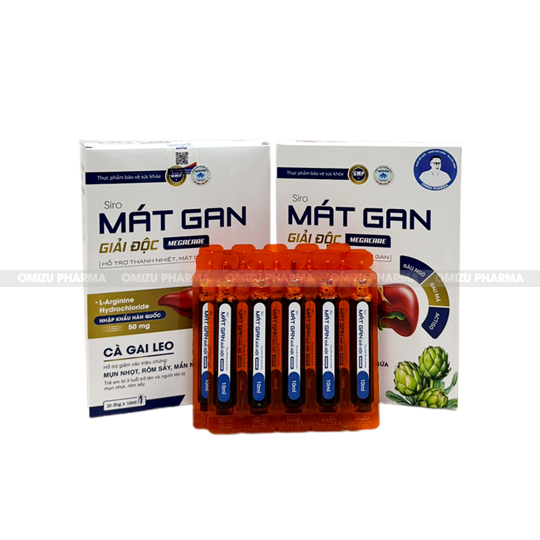 Siro Mát Gan Giải độc MEGACARE