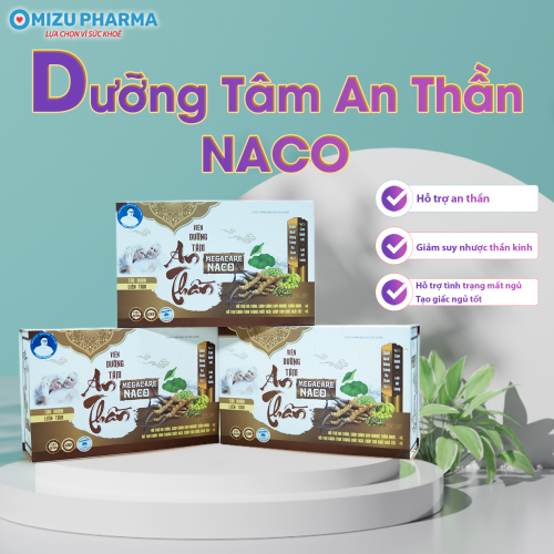 Viên Dưỡng Tâm An Thần  MEGACARE Naco