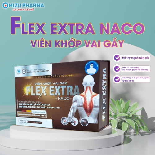 Viên khớp Vai gáy FLEX EXTRA NaCo