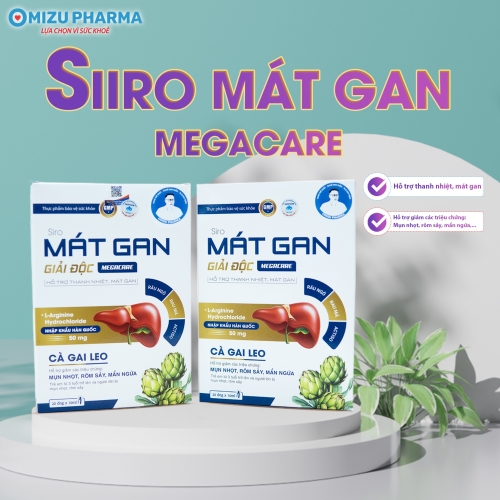 Siro Mát Gan Giải độc MEGACARE
